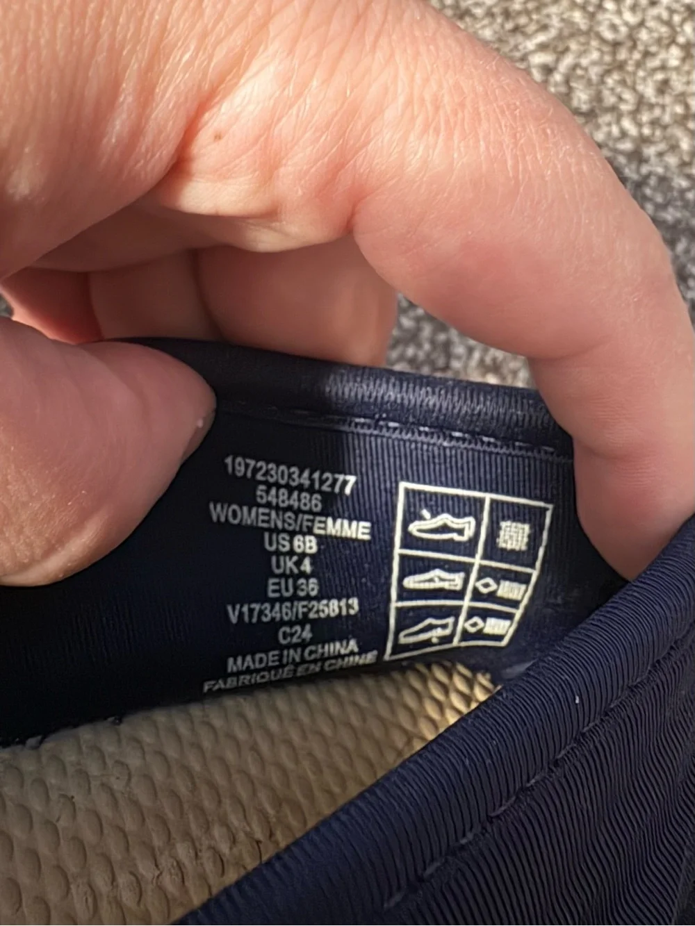Lands End Beach Water Resort Navy Neoprene Espadrille Slip-On
